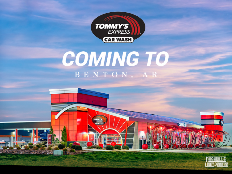 HB Brings Tommy’s Express Car Wash to Benton