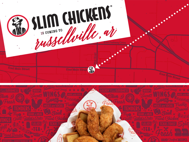Slim Chicken is Coming to Russellville, AR